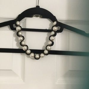 Pearl/Velvet Necklace